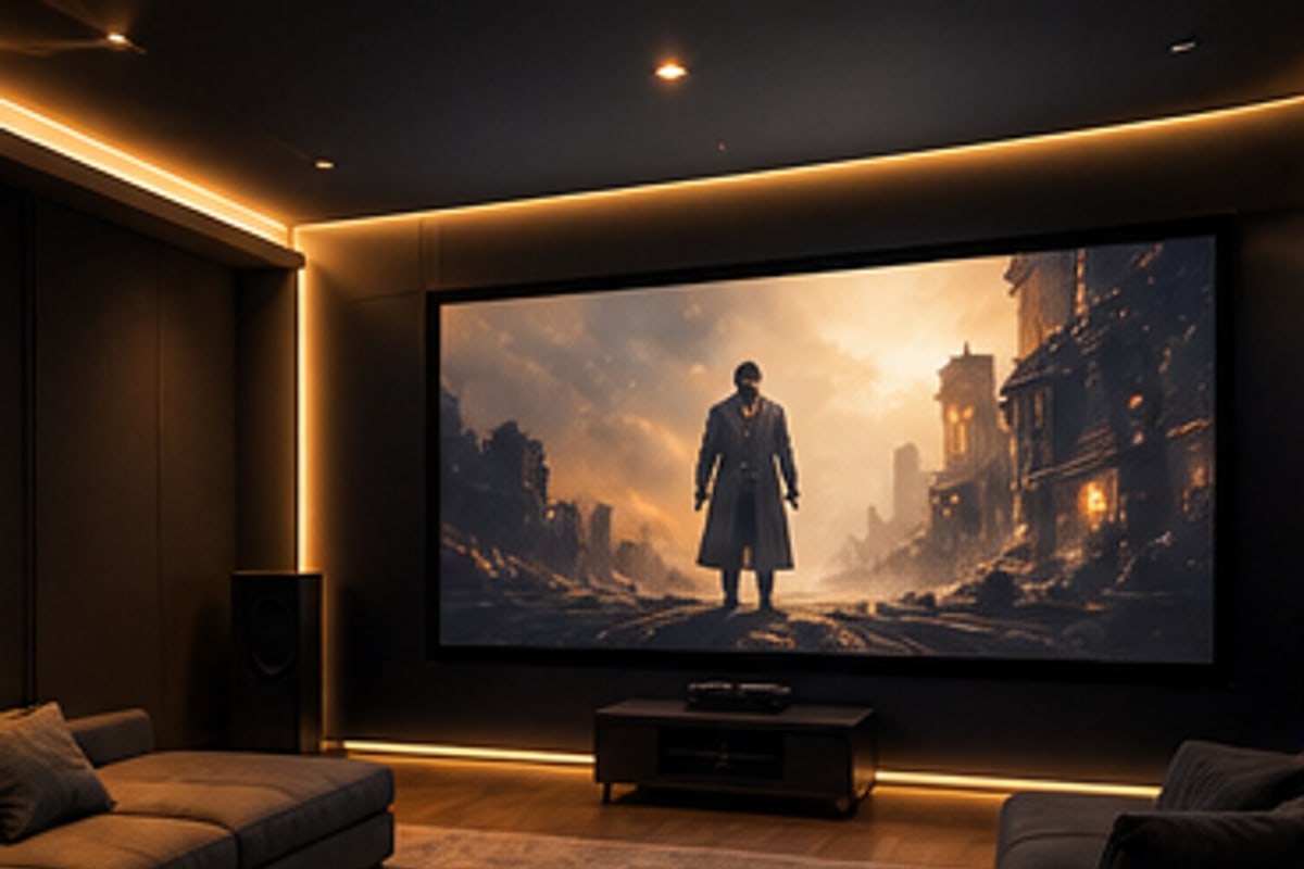 Cinema screen illustrating original and exclusive streaming content available in 2026.