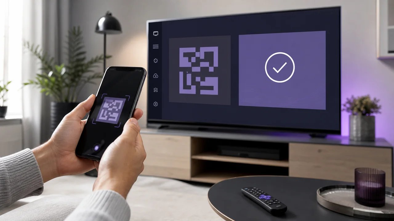 Android smartphone, illustrating the installation and activation of the IBO Player application.