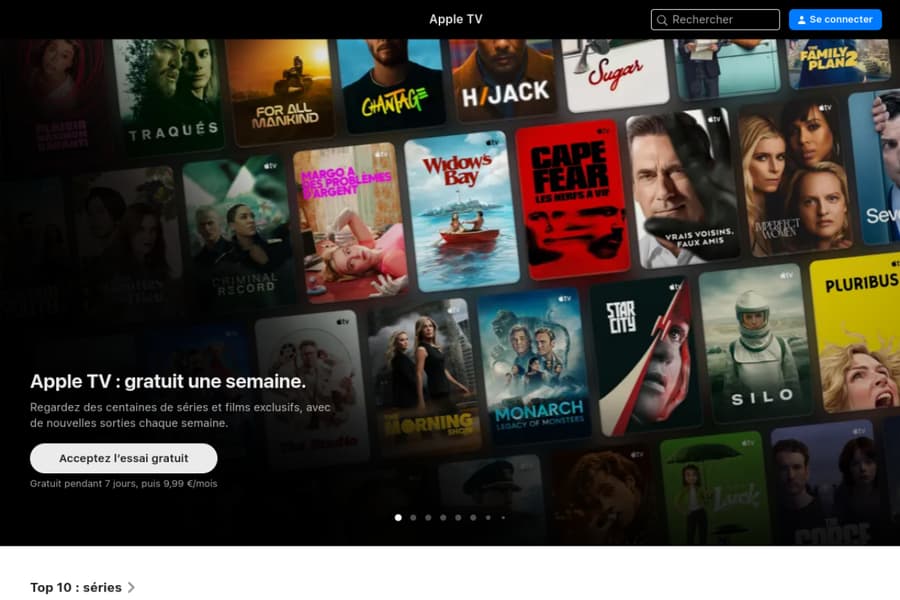 Apple TV homepage preview in 2026