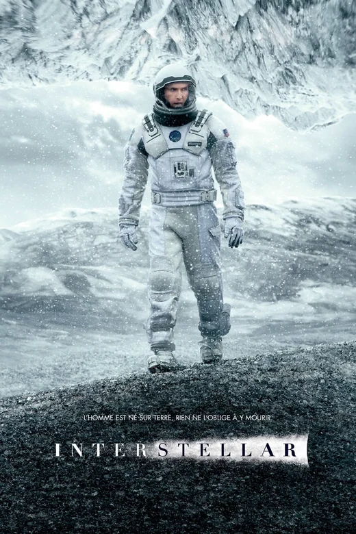 Movie poster for Interstellar