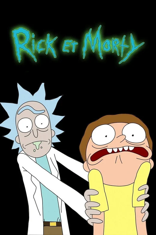 Series poster for Rick and Morty