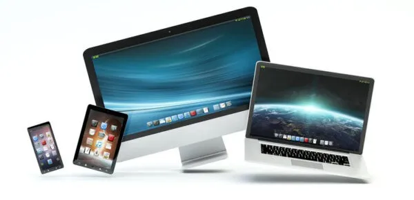 Phones, tablets, Laptop